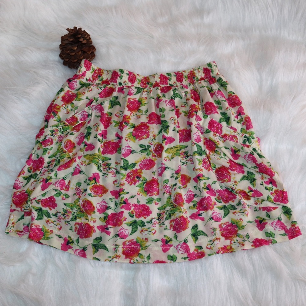 Floral Oxford Circus Skirt